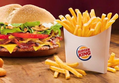 Burger King - Burger und Pommes