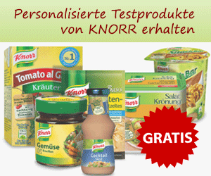 Knorr Probier-Paket kostenlos testen