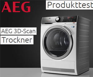 Neuer Produkttest: AEG 3D-Scan Trockner