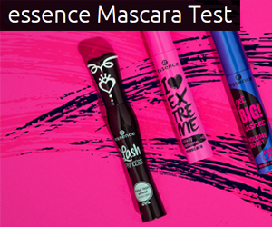 Sei Testerin der neuen Mascara von ESSENCE