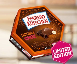 Test-Aktion Ferrero Küsschen Double Choc